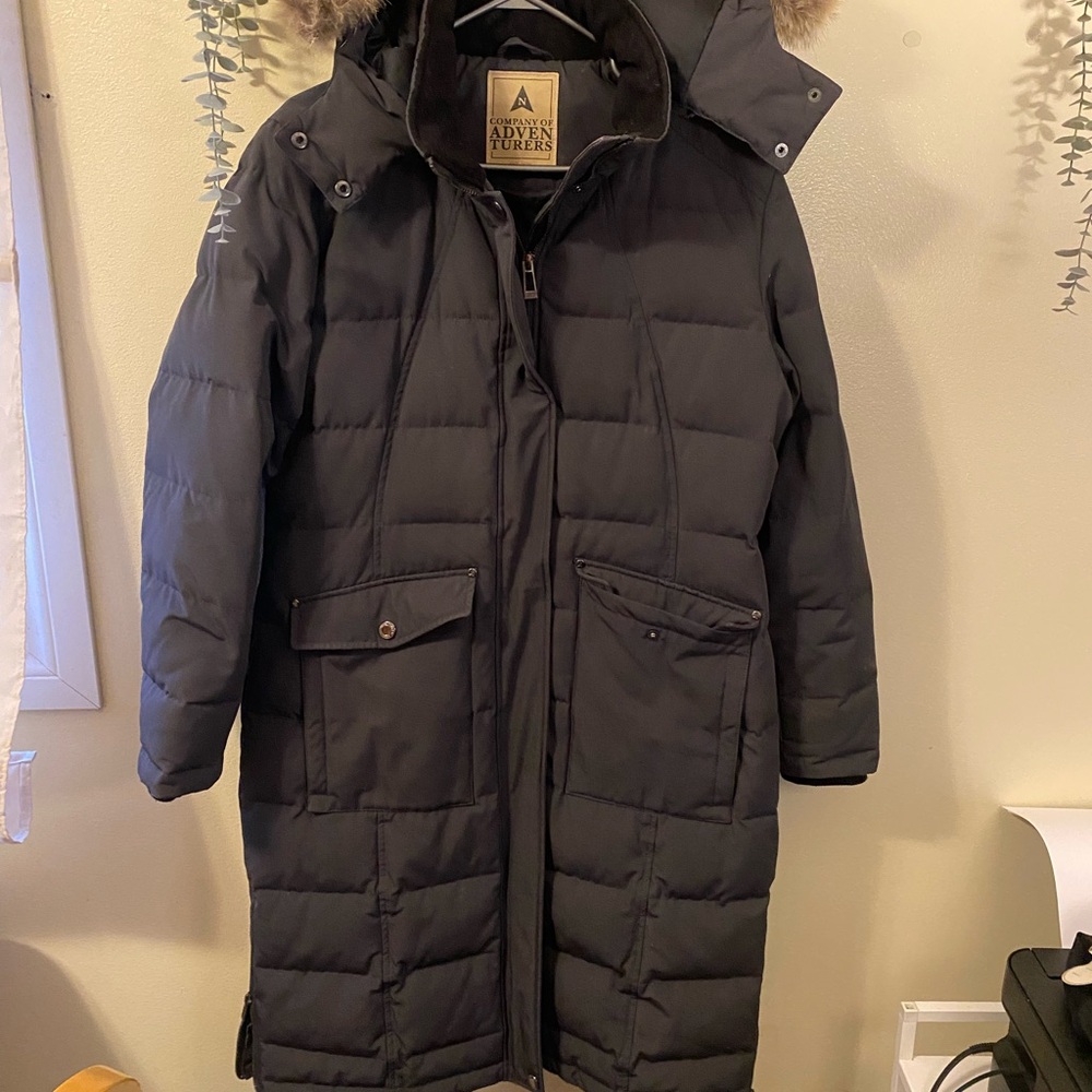 Company of Adventures by Moose Knuckles Coat with Fur Hood